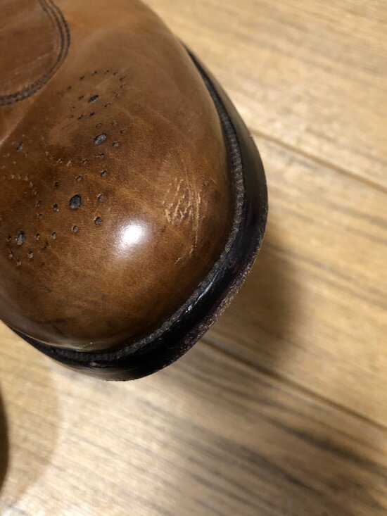 Johnston & Murphy men leather oxford shoes, size 11.5 main image 10